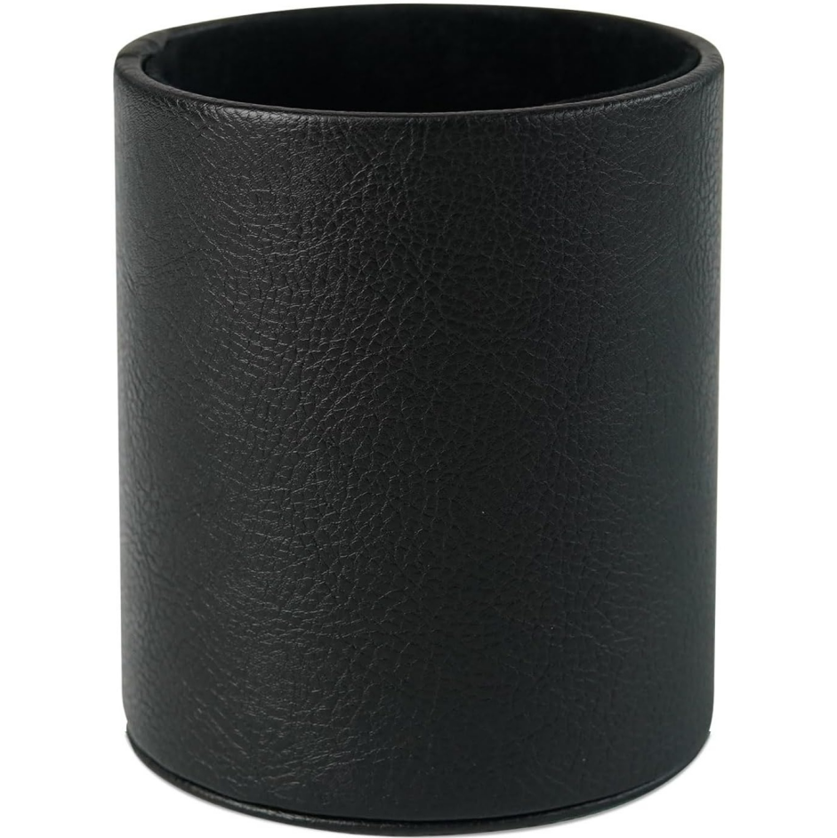 Leather pen holder