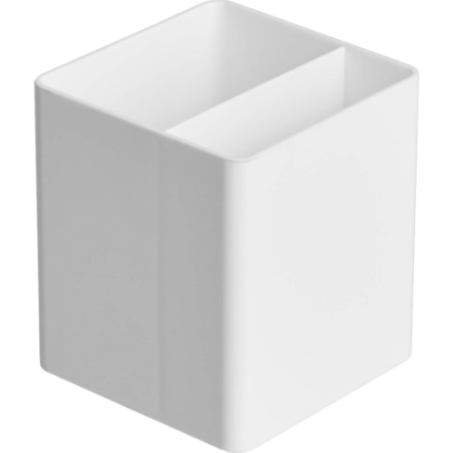 Plastic desktop pen holder