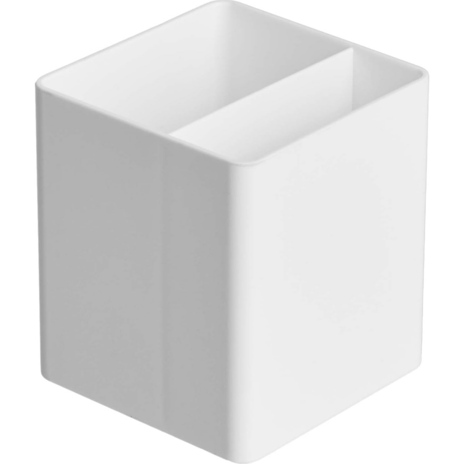 Plastic desktop pen holder