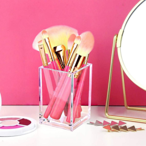 Clear acrylic pen holder/organizer cup