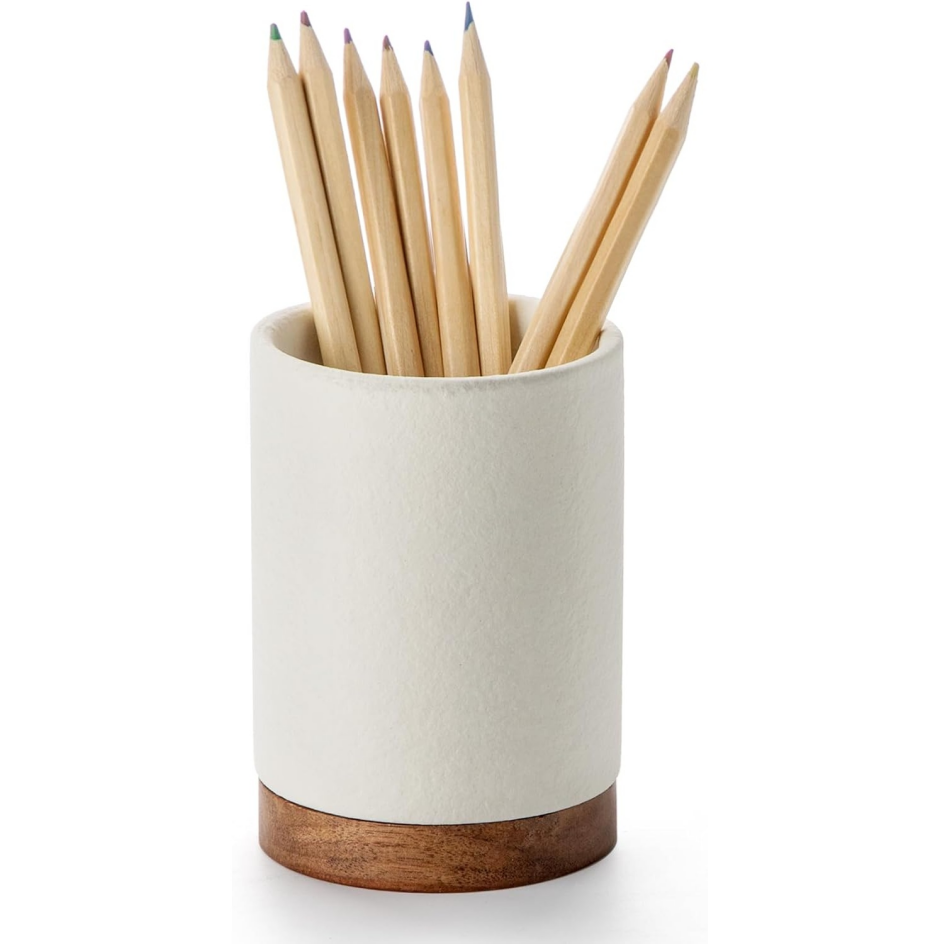 Ceramic pen holder